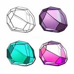 large stick-on gem stones image